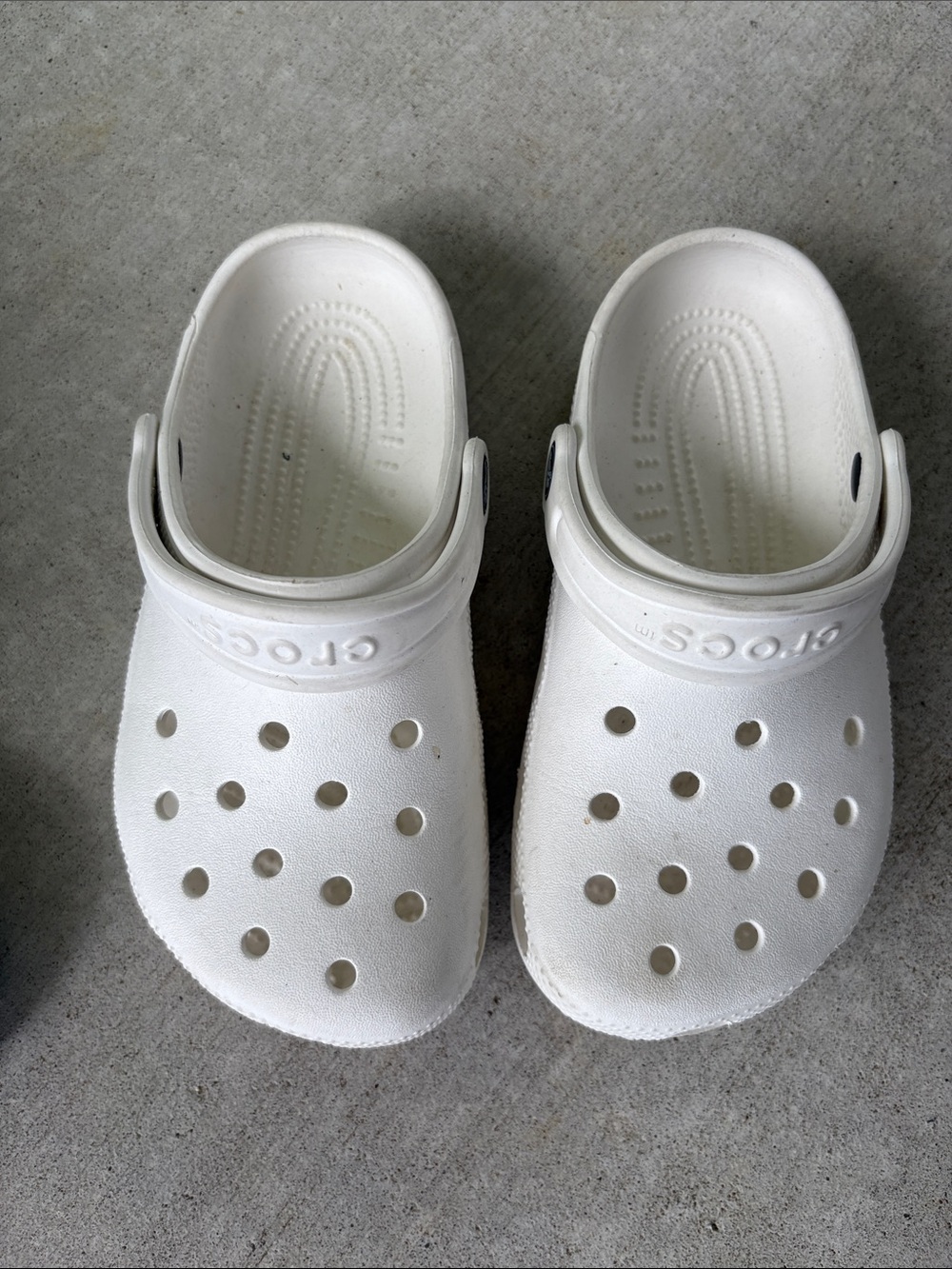 CROCS Kids' Classic Clog - White